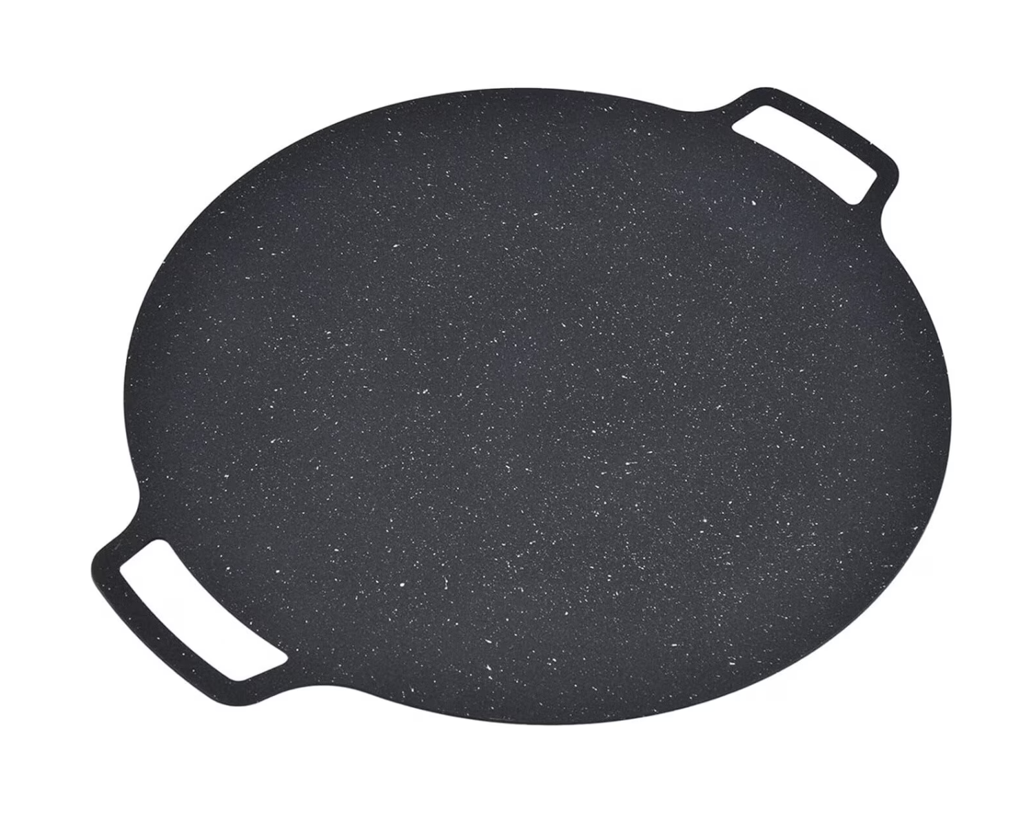 Plita Japoneza rotunda cu manere placa grill antiaderenta pluristratificata diametrul 30 cm